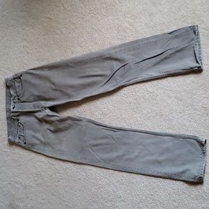 Great vintage 80's Levi's 501 button fly jeans 32 waist 34 length gray